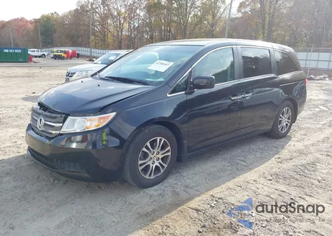 2011 Honda Odyssey Ex-L z USA, uszkodzony, nr VIN 5FNRL5H68BB056583